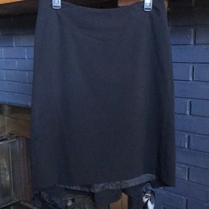 Mossimo black stretch skirt